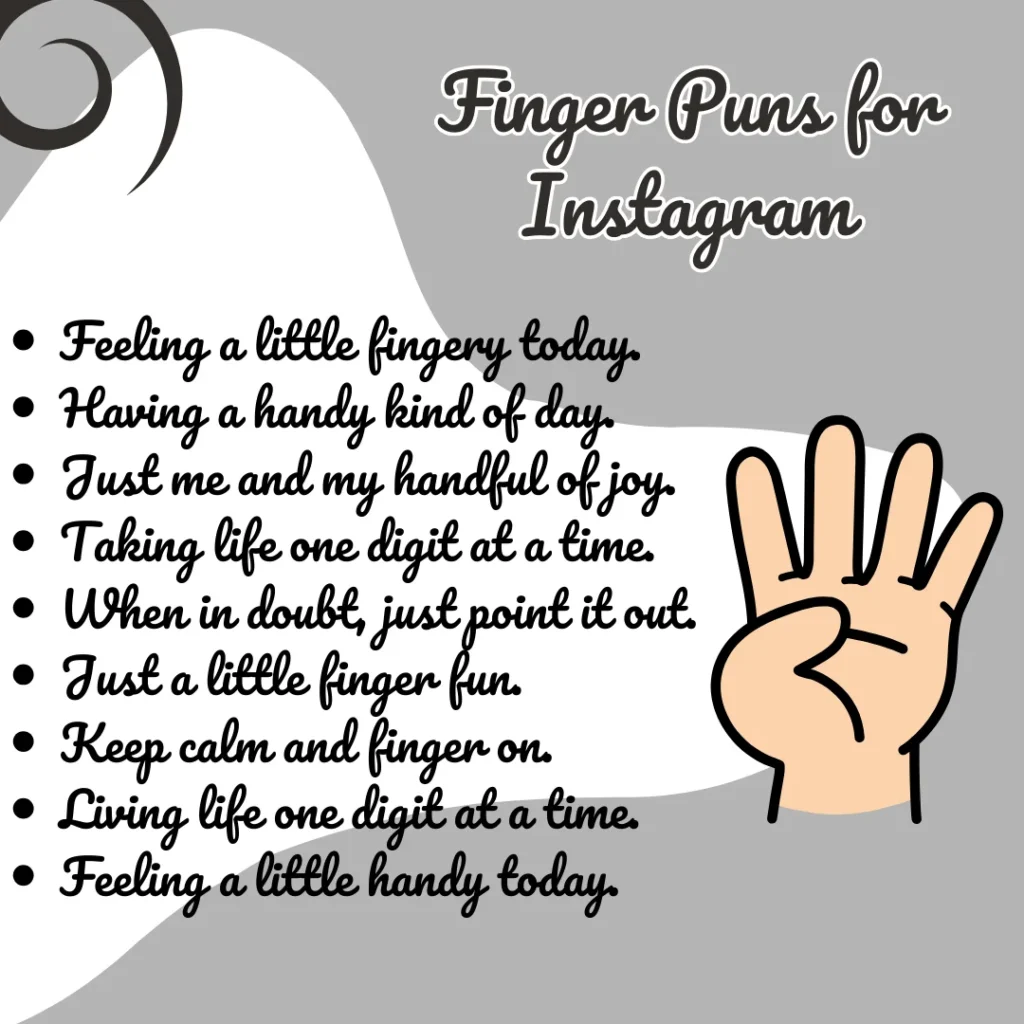 Finger Puns for Instagram