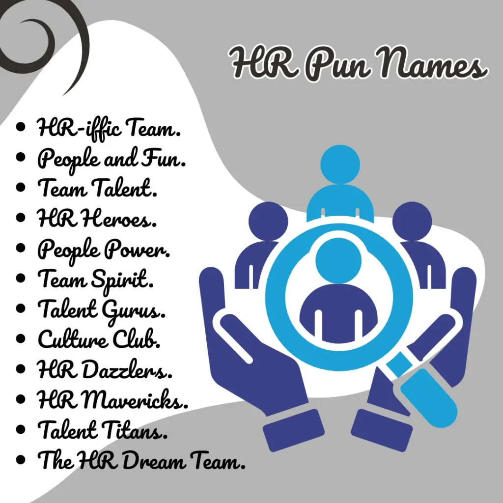 HR Pun Names
