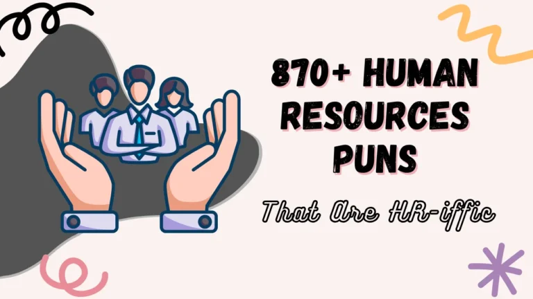Human resources puns