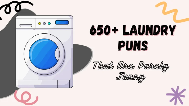 Laundry Puns