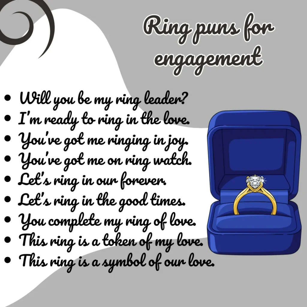 Ring puns for engagement