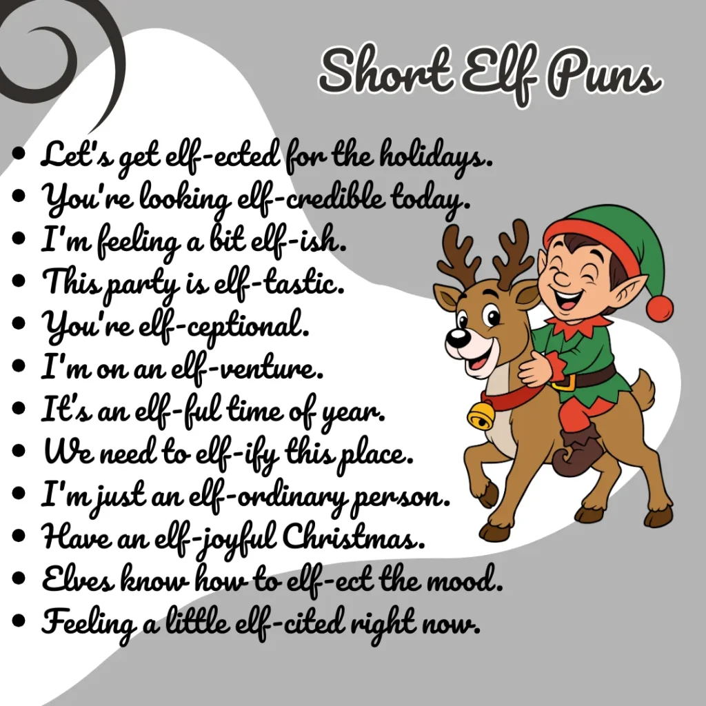 Short Elf Puns