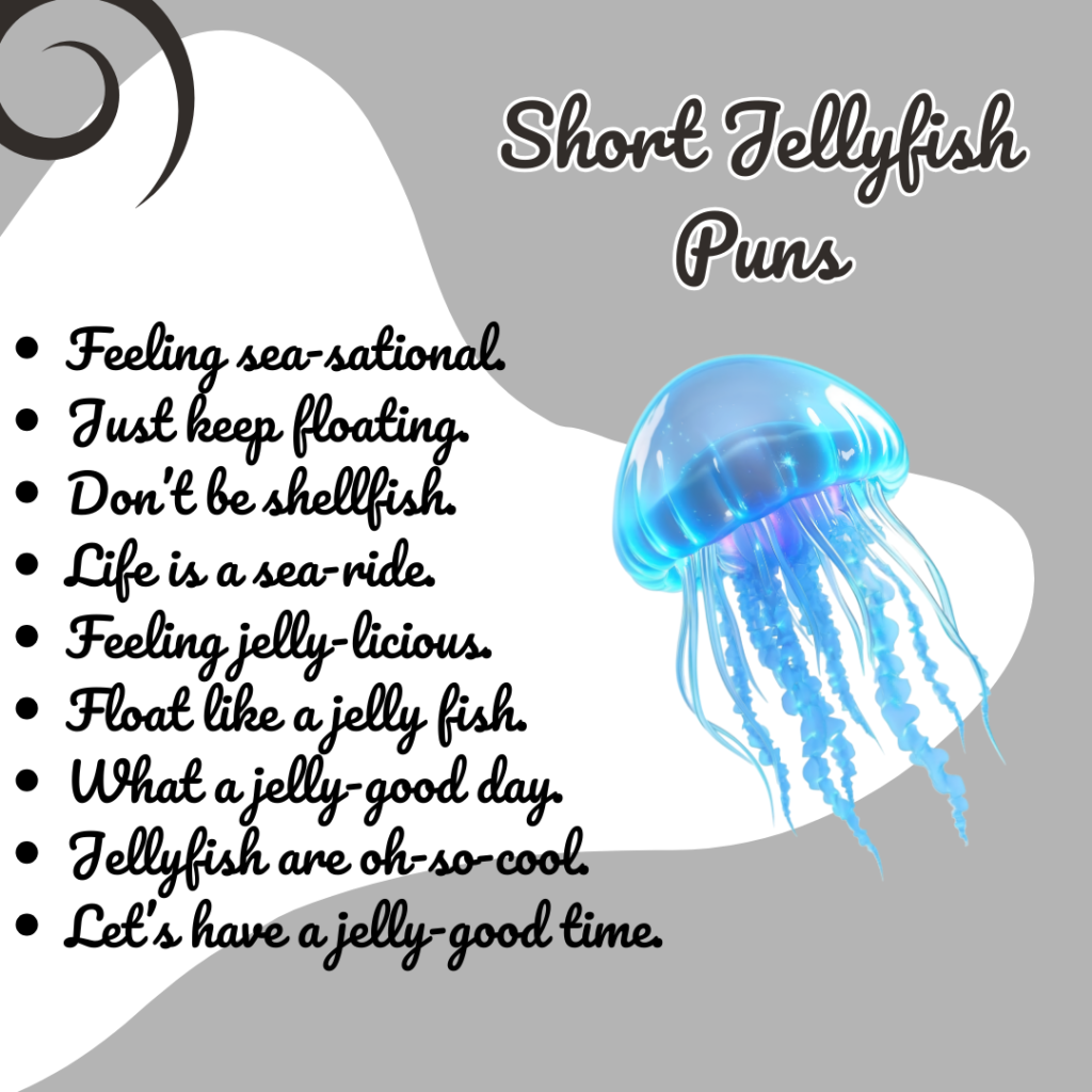 Short Jellyfish Puns
