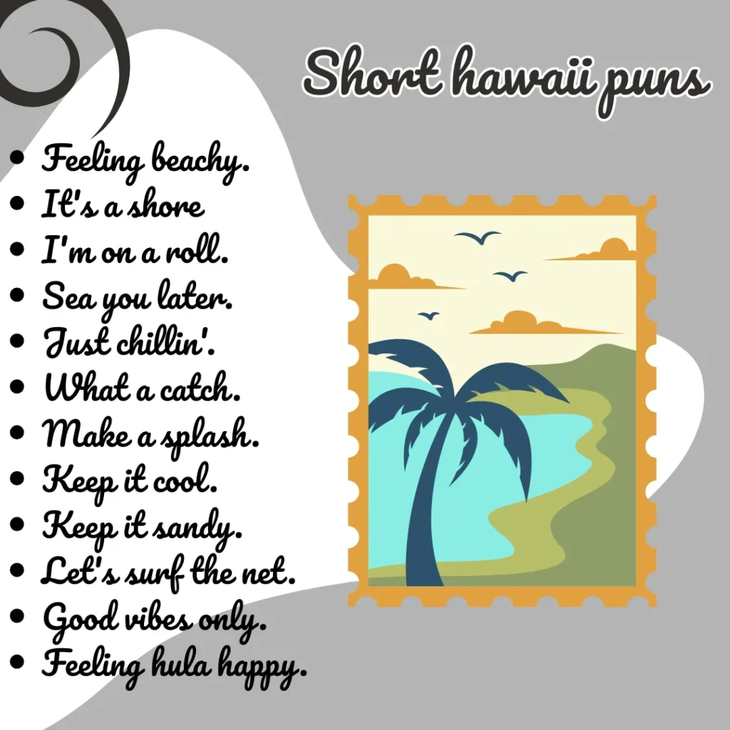 Short hawaii puns