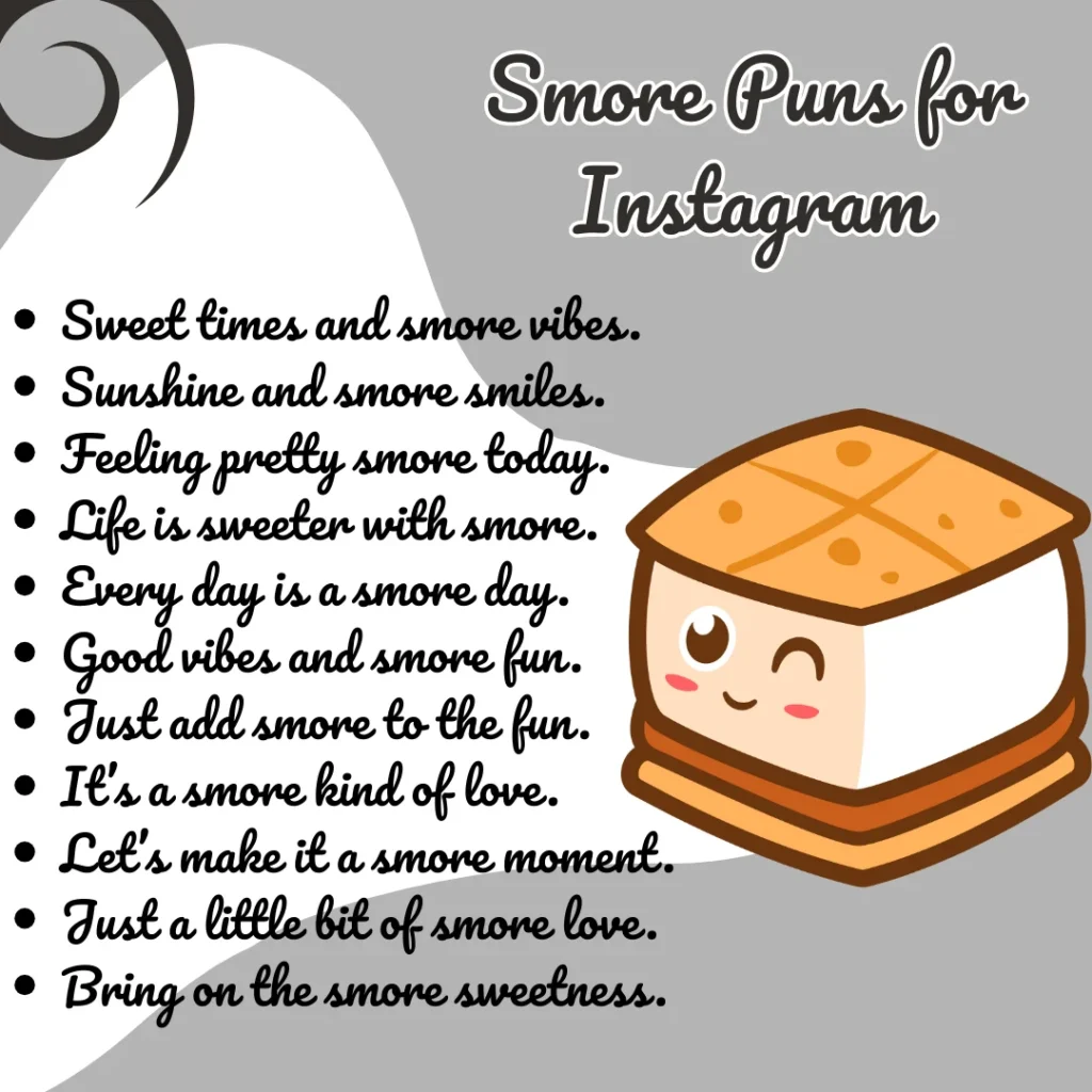 Smore Puns for Instagram