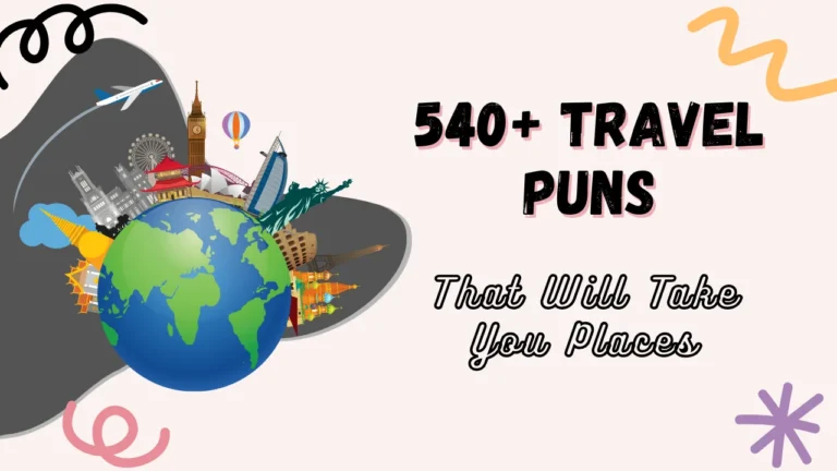 Travel puns