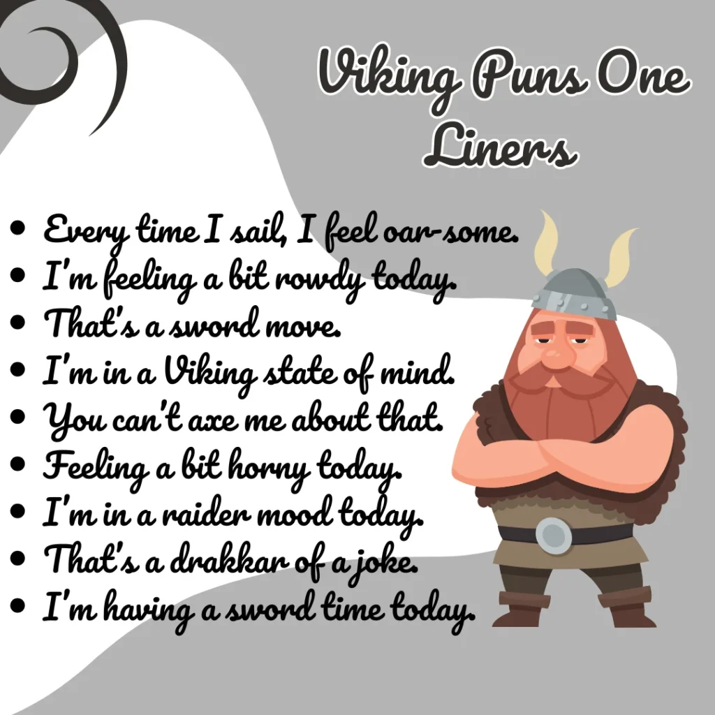Viking Puns One Liners