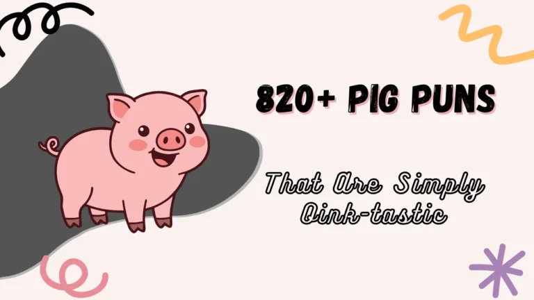 pig puns