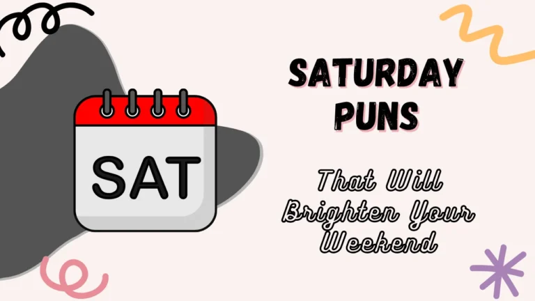 saturday puns
