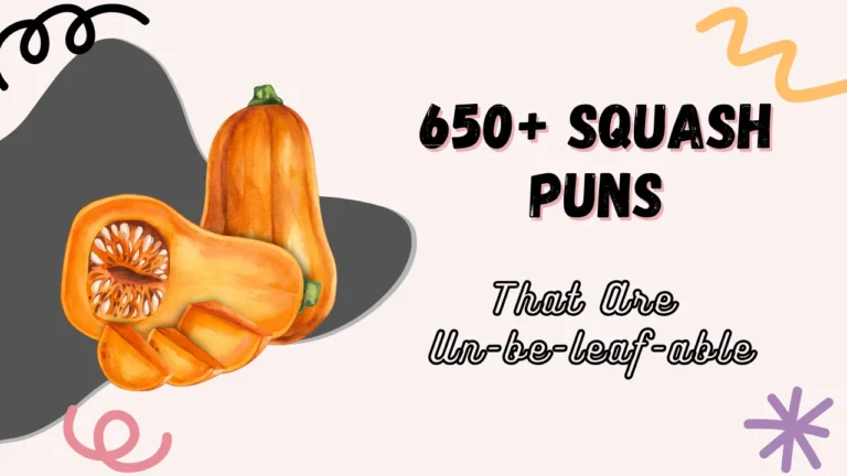 squash puns
