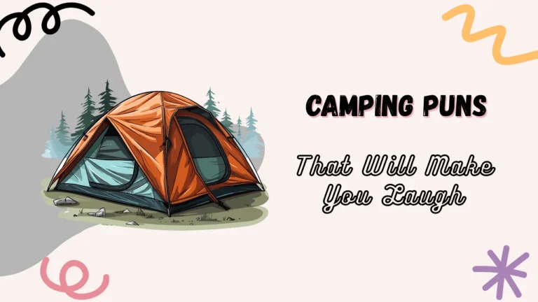 Camping Puns