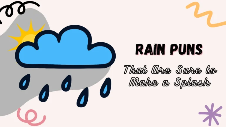 Rain Puns