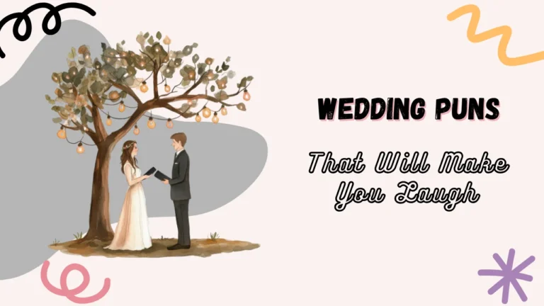 Wedding Puns